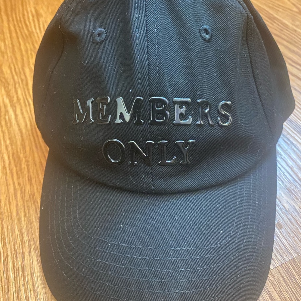 Members Only Classic Black Hat